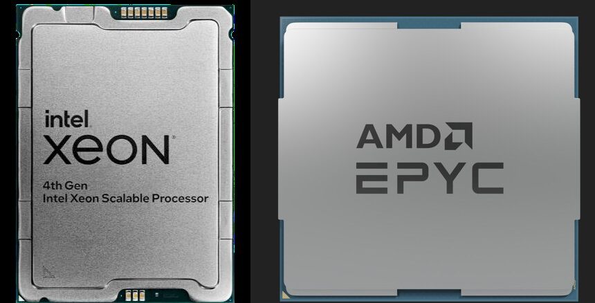 Intel Pits Its “Sapphire Rapids” Xeon SP Against AMD “Genoa” Epycs